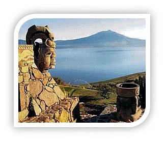 laguna de Chapala lake Chapala Ajijic view